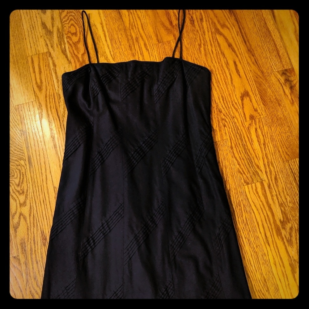 10 Petite navy blue dress